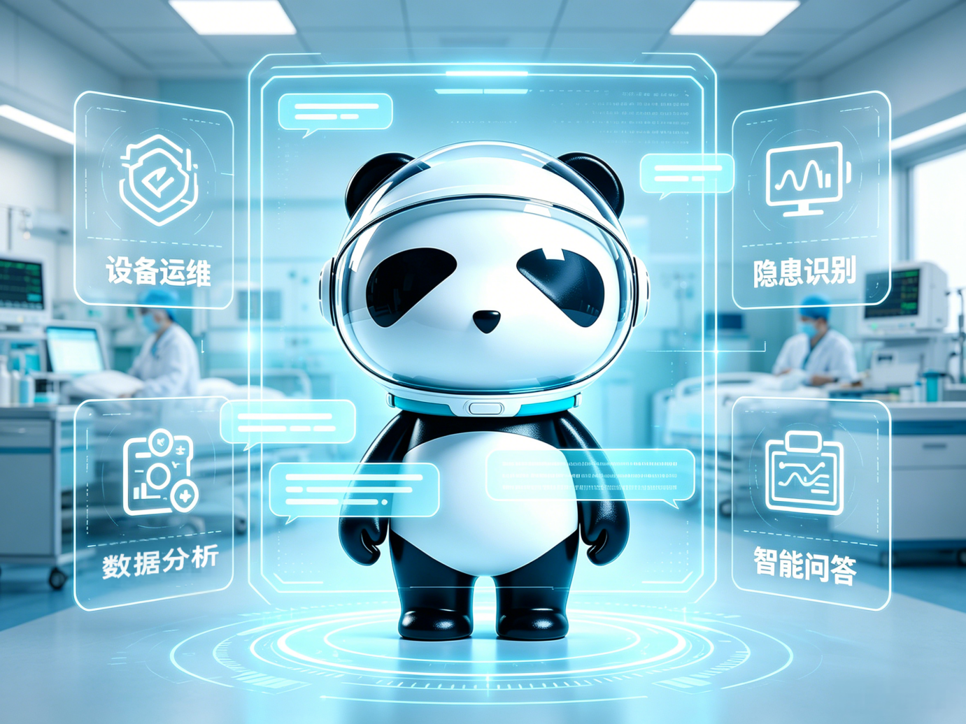 港通医疗智慧后勤整体解决方案，一站式打造现代化数字医院后勤体系